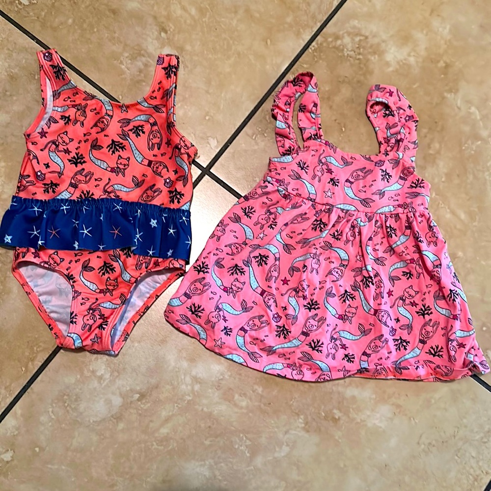 Bathing Suit with Matching Dress